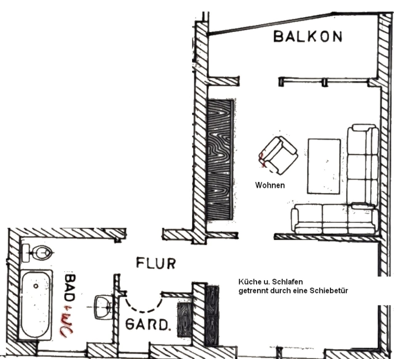 Grundriss ELW 1. OG